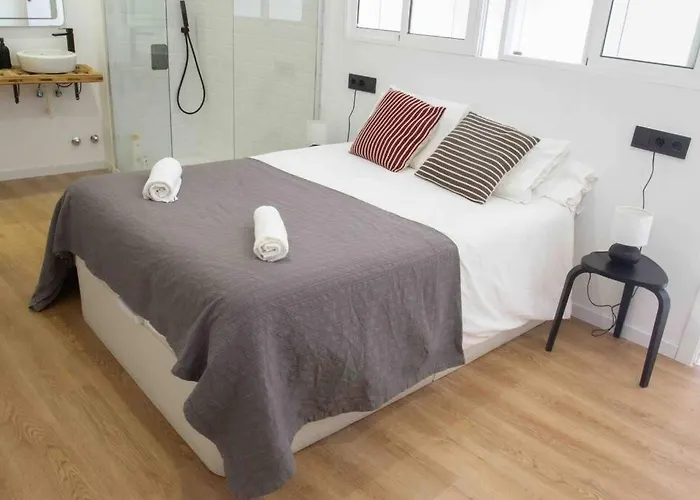 Modern And Cozy Flat In La Latina - 2 Double Beds